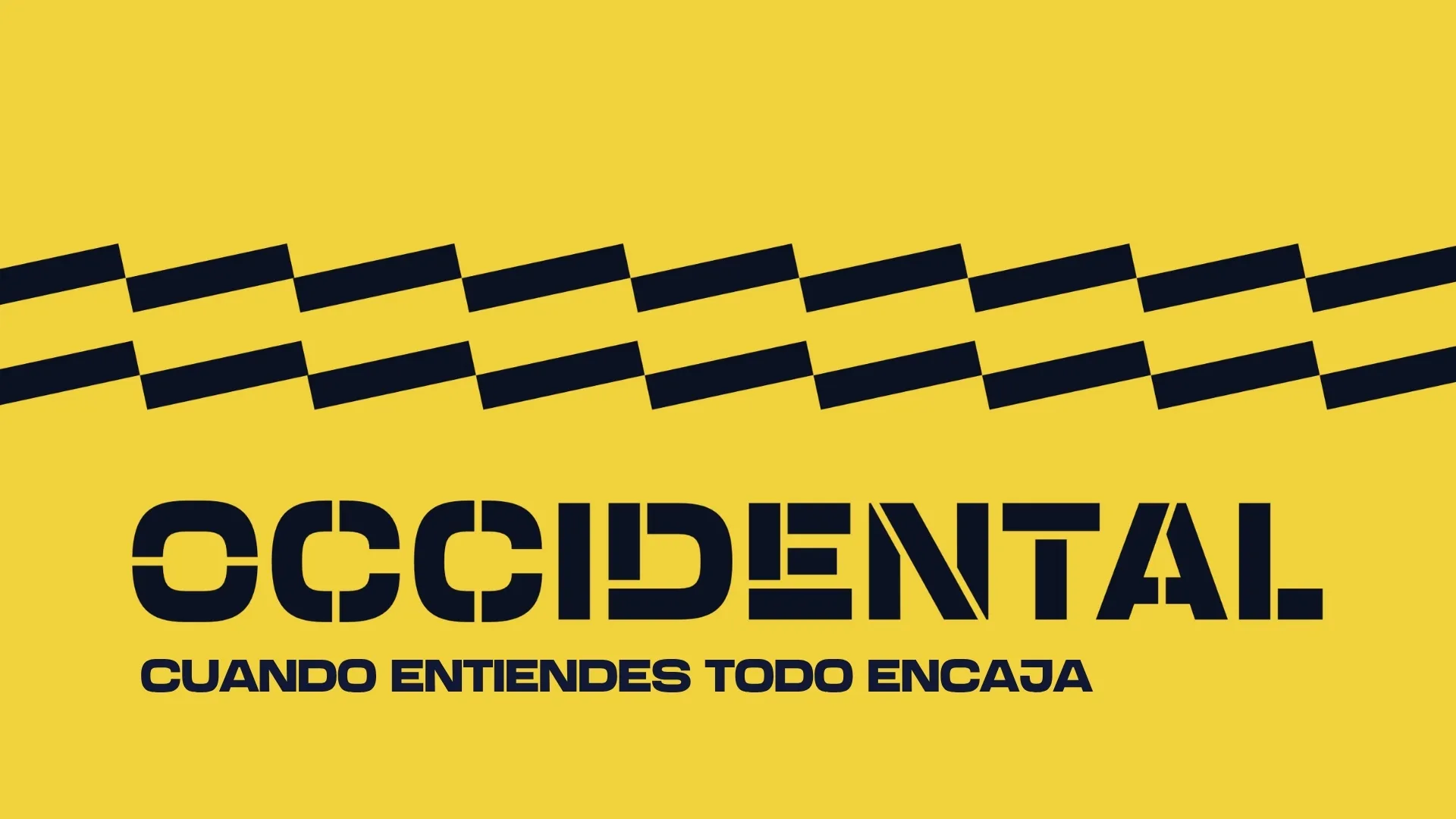 Occidental — logotipo y eslogan