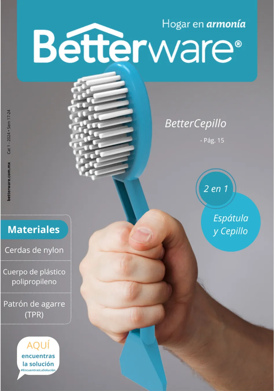 Bettercepillo en el catálogo Betterware