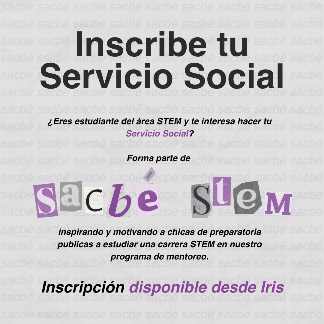 Sacbé STEM — flyer